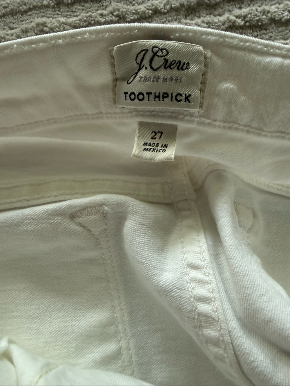 Jcrew Toothpick Jeans - Picture 4 of 4